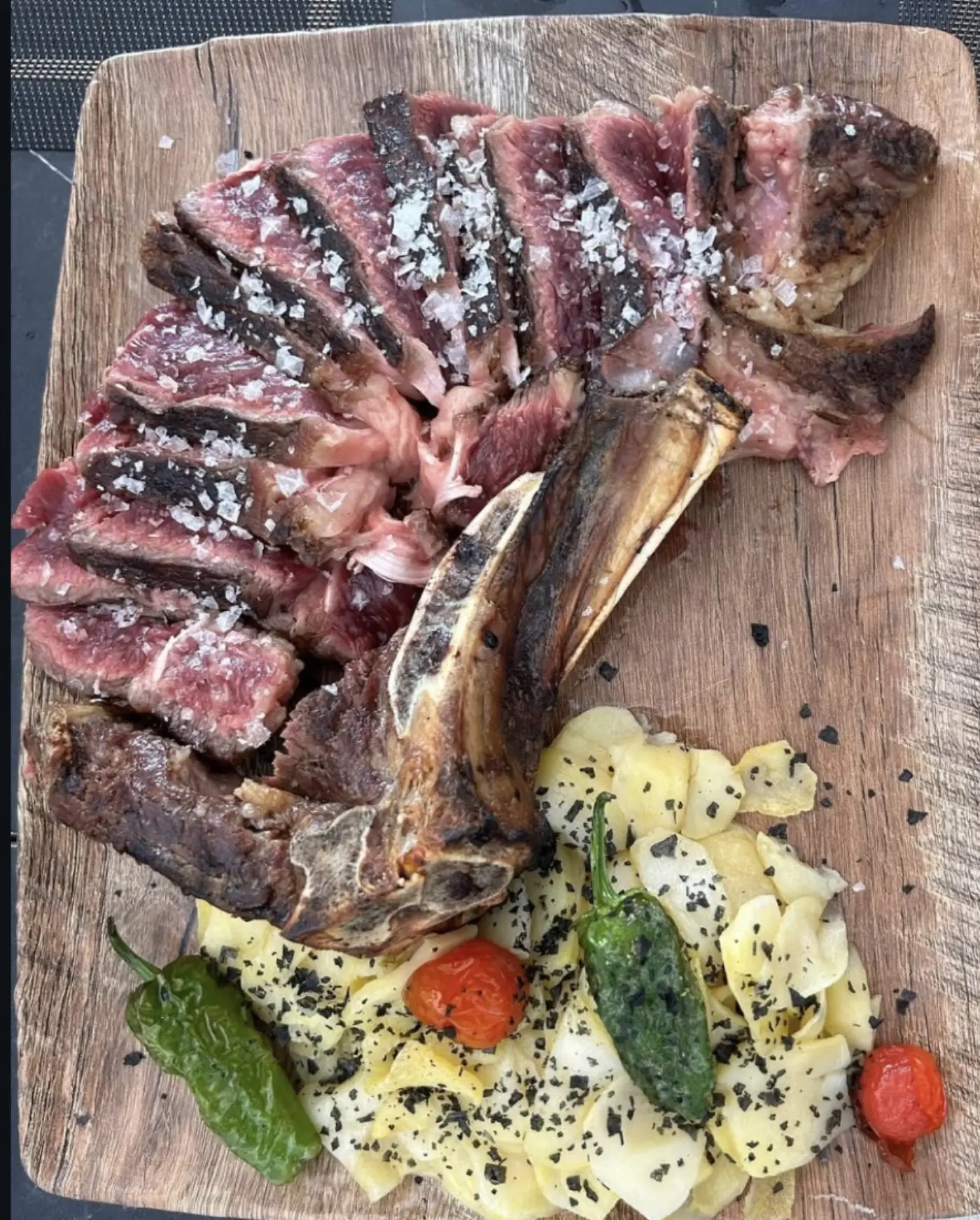 Chuletón a la brasa